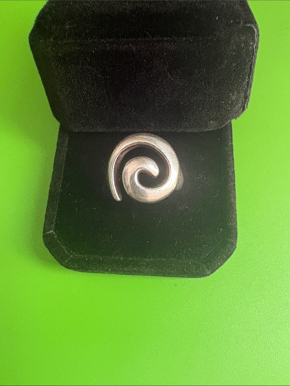 [Robert Lee Morris] Sterling Silver Swirl Ring